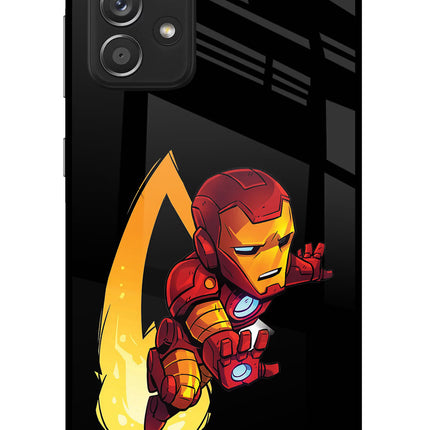 IronMan Samsung A52/A52s 5G Glass Case Back Cover by Casekaro