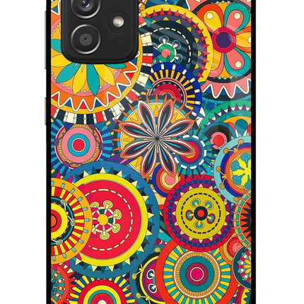 Gol Gol Art Samsung A52/A52s 5G Glass Case Back Cover by Casekaro