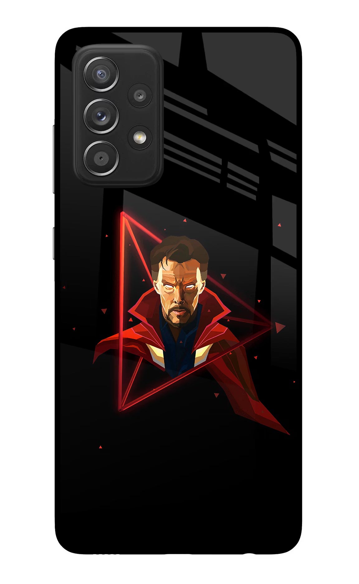 Doctor Ordinary Samsung A52/A52s 5G Glass Case Back Cover by Casekaro