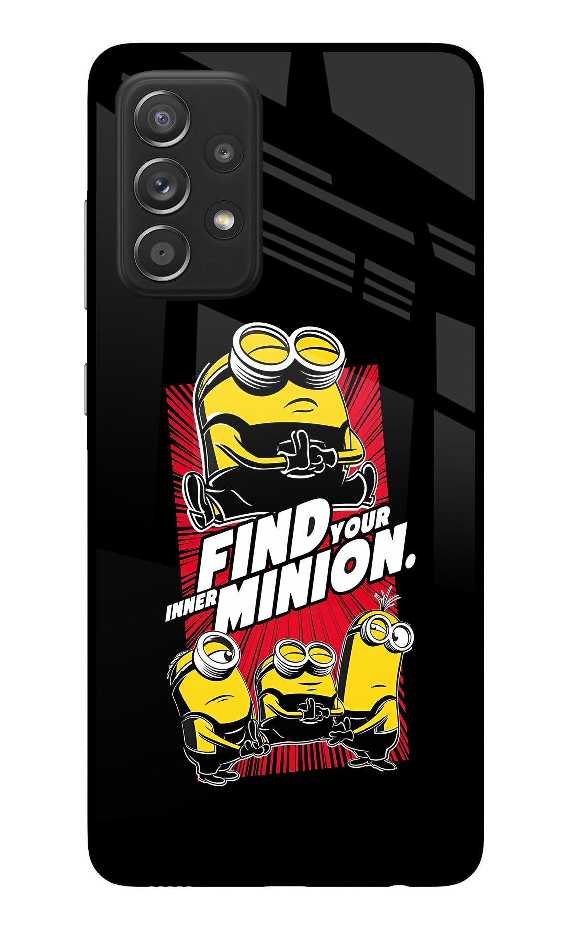 Find your inner Minion Samsung A52/A52s 5G Glass Case