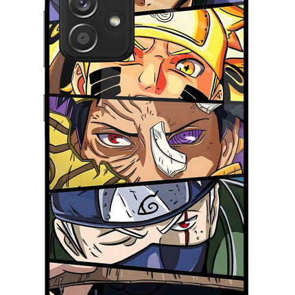 Naruto Character Samsung A52/A52s 5G Glass Case Back Cover by Casekaro