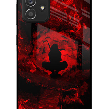 Itachi Uchiha Samsung A52/A52s 5G Glass Case Back Cover by Casekaro