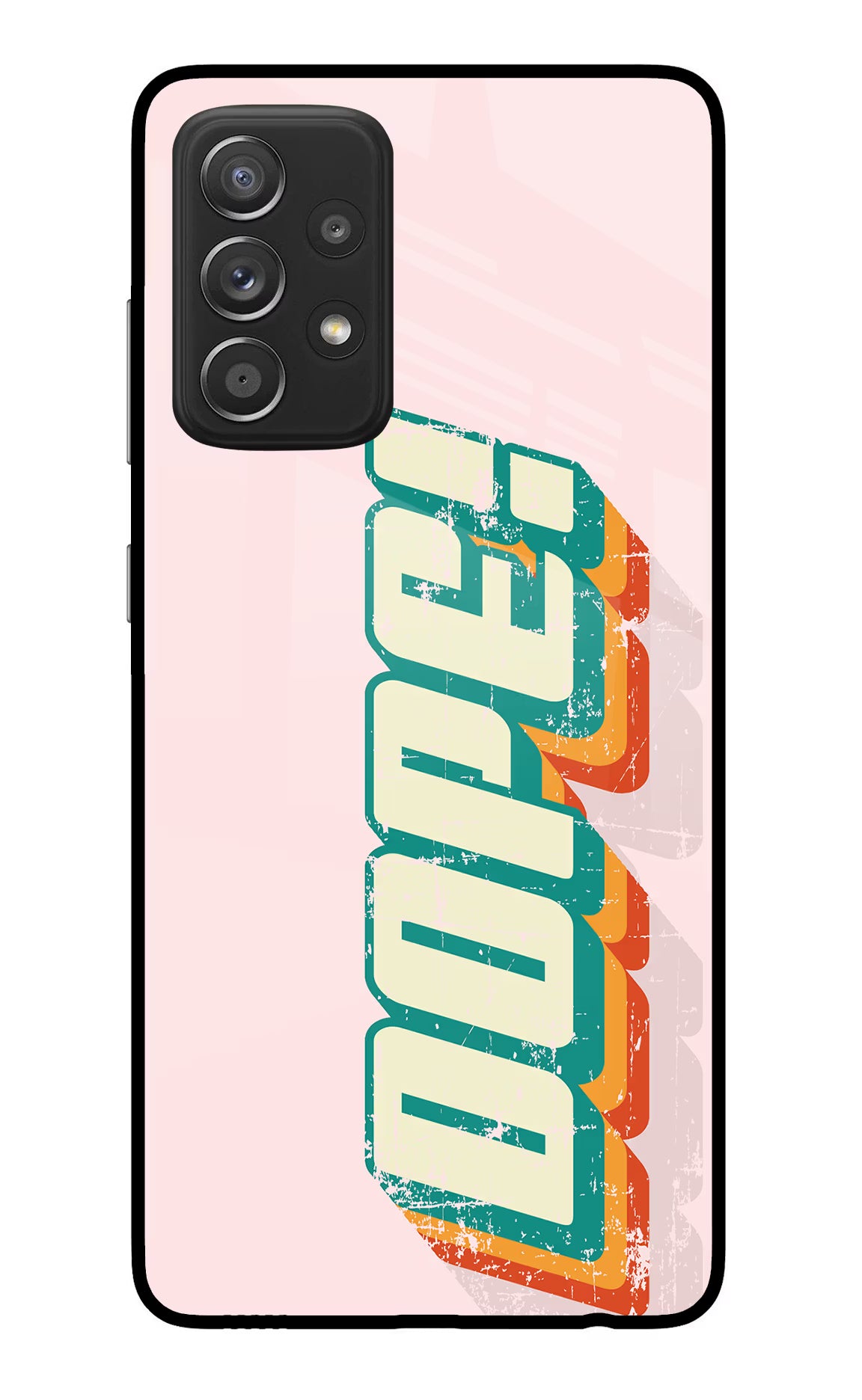 Dope Samsung A52/A52s 5G Glass Case Back Cover by Casekaro