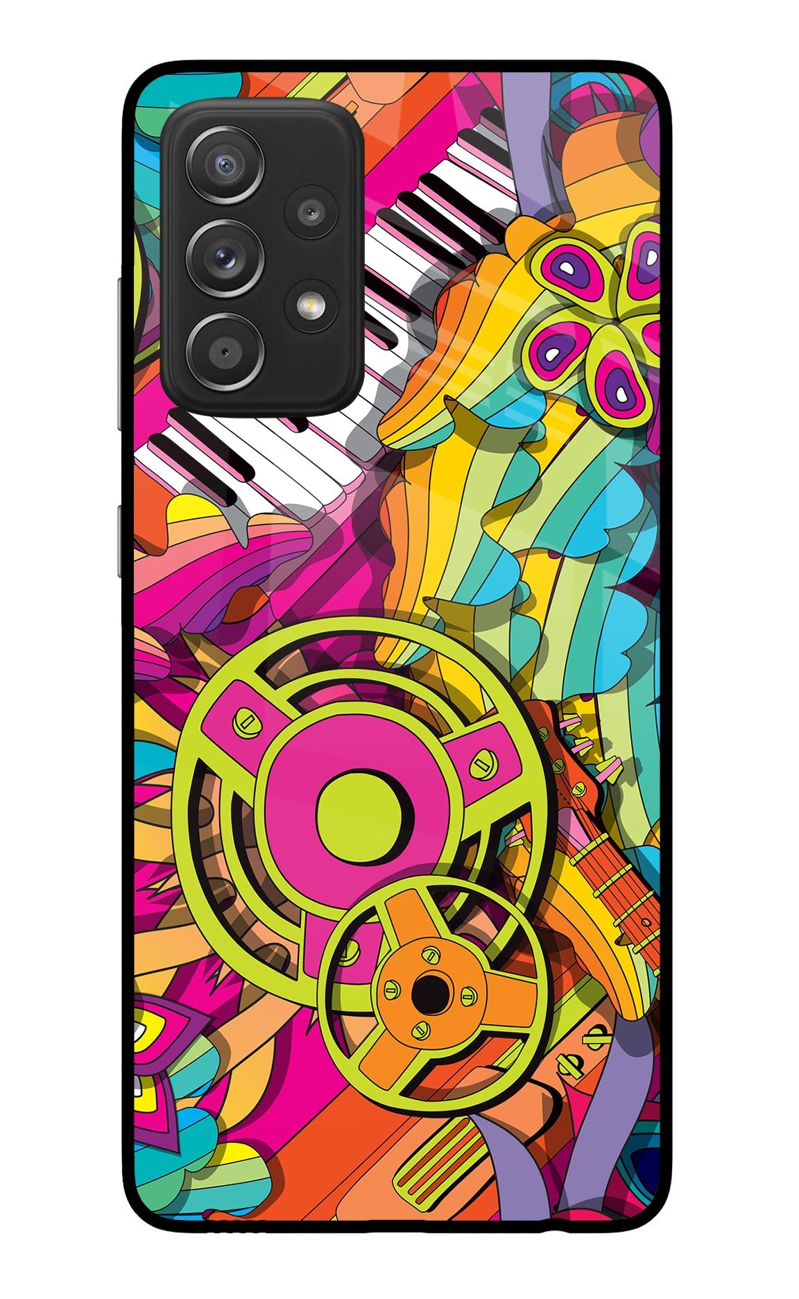 Music Doodle Samsung A52/A52s 5G Back Cover