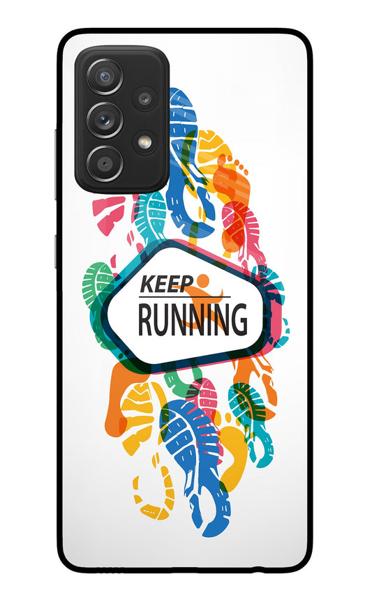 Keep Running Samsung A52/A52s 5G Glass Case