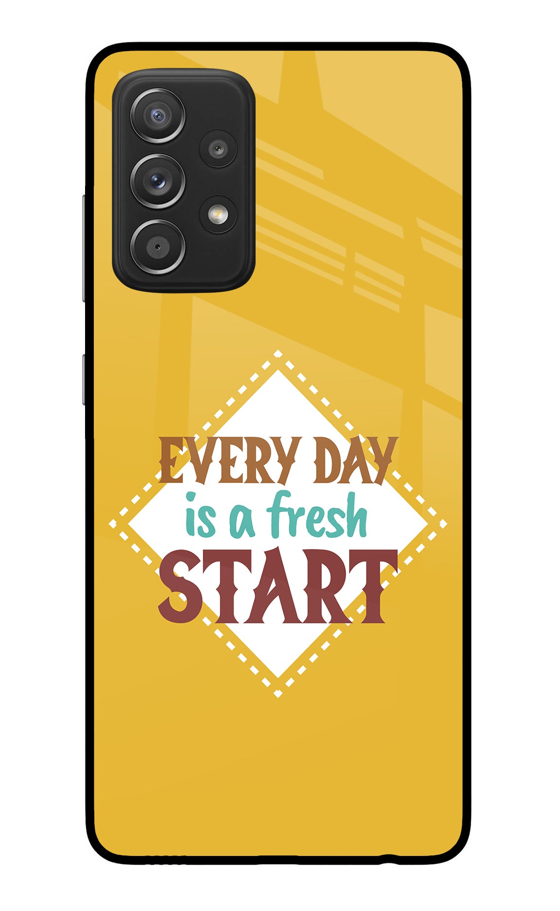Every day is a Fresh Start Samsung A52/A52s 5G Glass Case