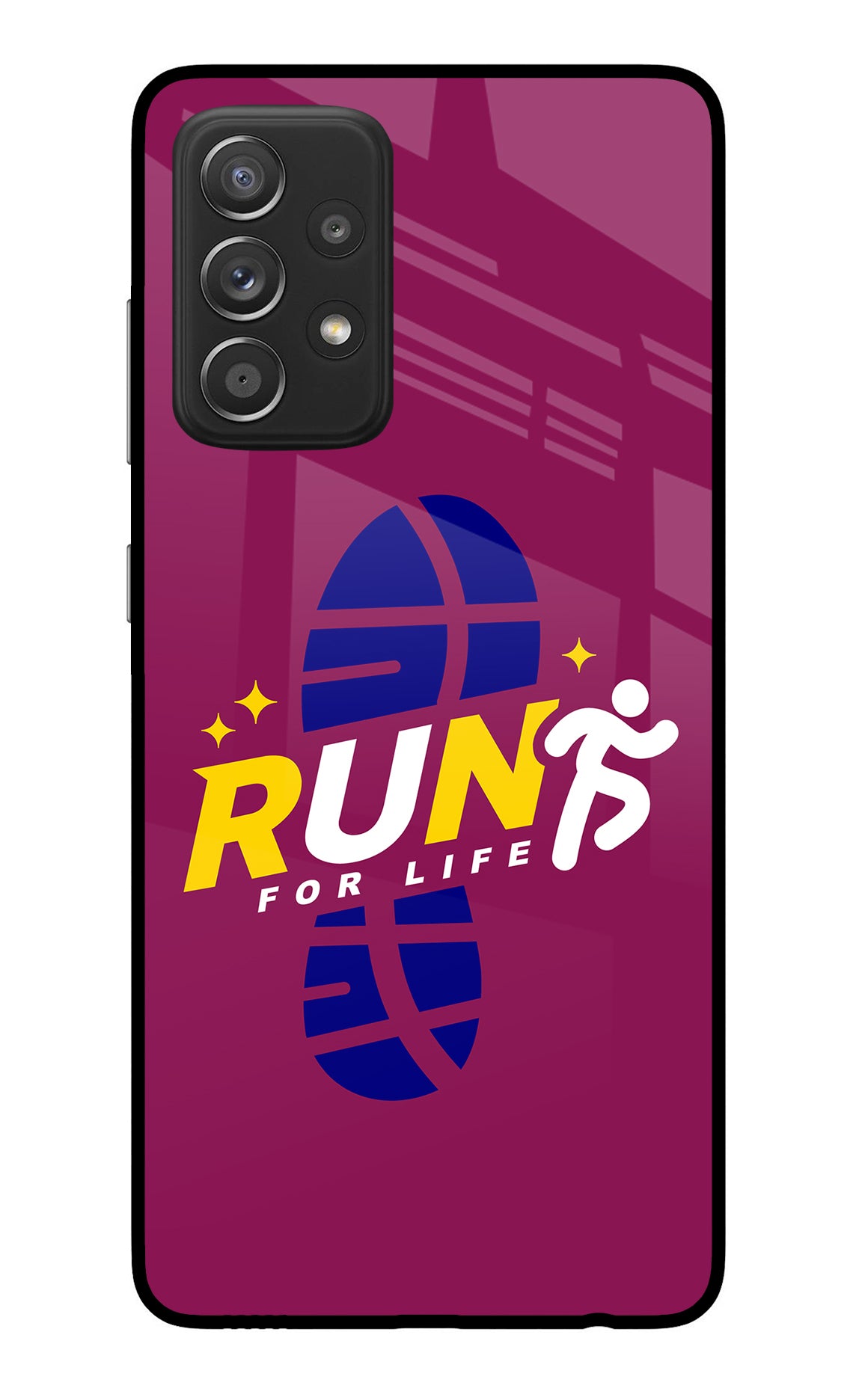 Run for Life Samsung A52/A52s 5G Back Cover