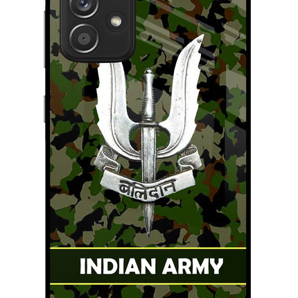 Balidan Indian Logo Samsung A52/A52s 5G Glass Case Back Cover by Casekaro