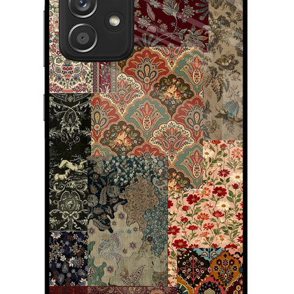 Desi Print Samsung A52/A52s 5G Glass Case Back Cover by Casekaro