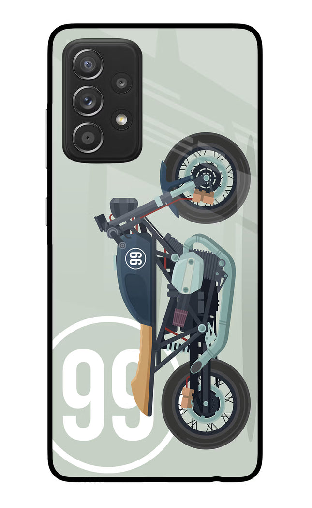 Classic Cafe Racer 99 Samsung A52/A52s 5G Glass Case