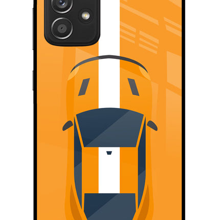 Highway Pursuit Samsung A52/A52s 5G Glass Case Back Cover by Casekaro