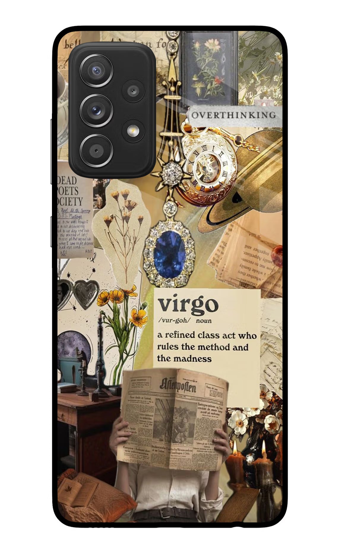 Virgo Zodiac Samsung A52/A52s 5G Glass Case