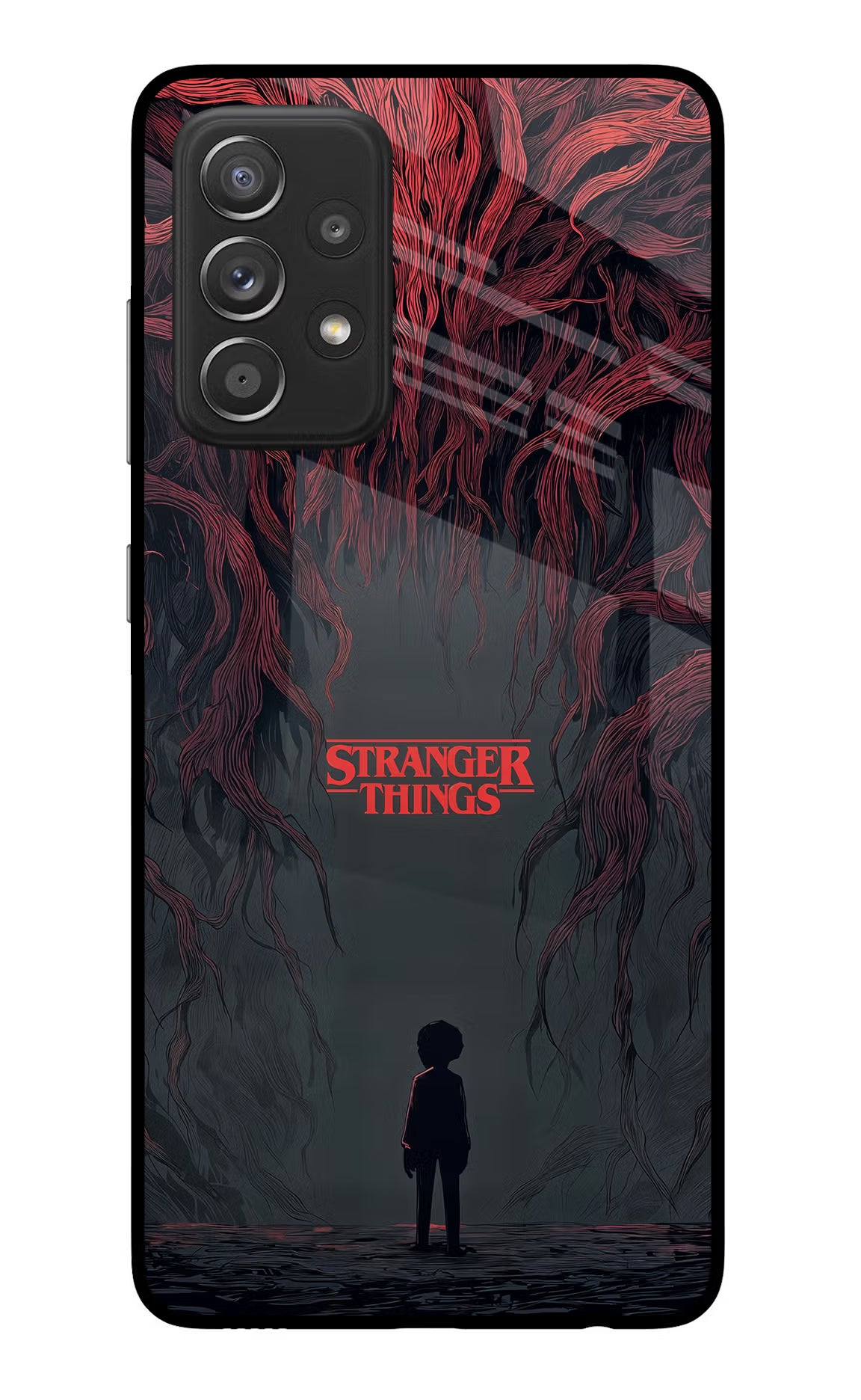 Ordinary Things Dark Side Samsung A52/A52s 5G Glass Case Back Cover by Casekaro