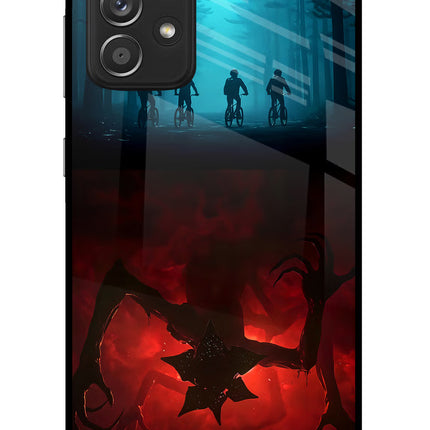 Ordinary Things Downside Up Samsung A52/A52s 5G Glass Case Back Cover by Casekaro