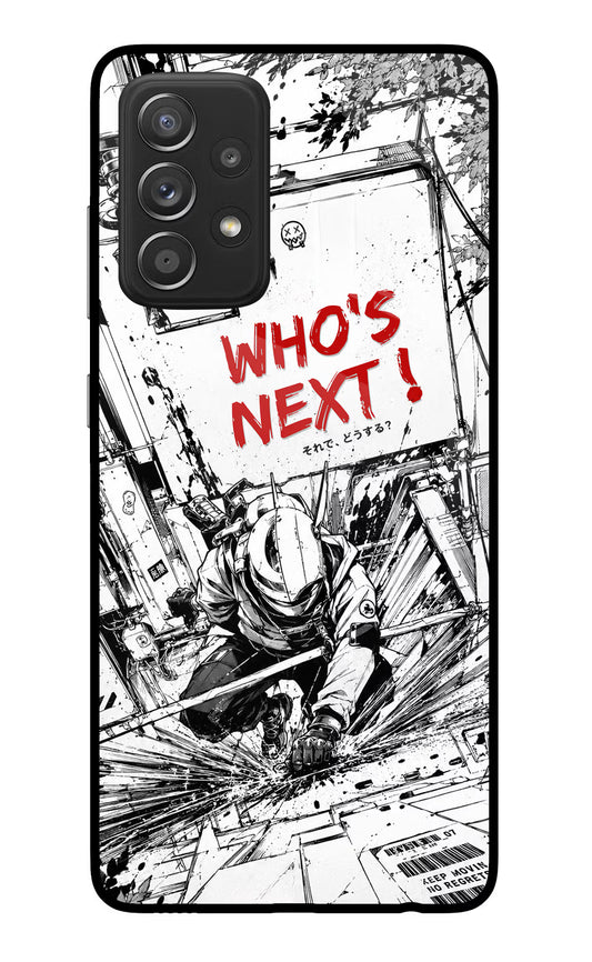 Who's Next Samsung A52/A52s 5G Glass Case