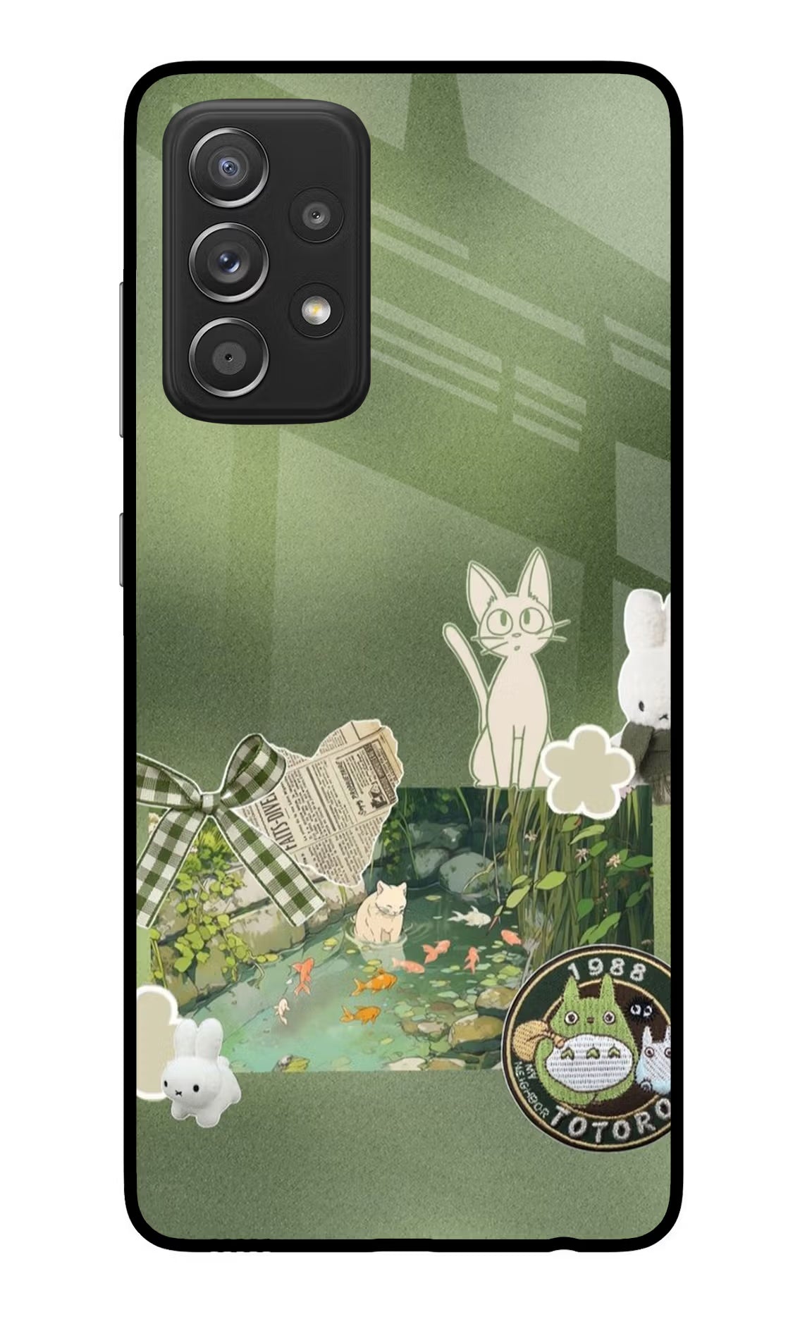 Aesthetic anime Samsung A52/A52s 5G Glass Case Back Cover by Casekaro