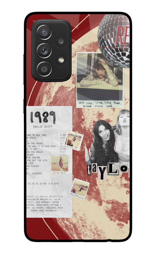 Taylor Swift Samsung A52/A52s 5G Glass Case