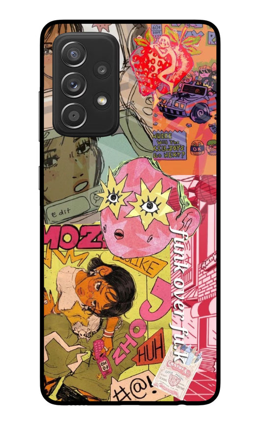 Funkover Samsung A52/A52s 5G Glass Case