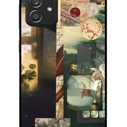 Summer Samsung A52/A52s 5G Glass Case Back Cover by Casekaro