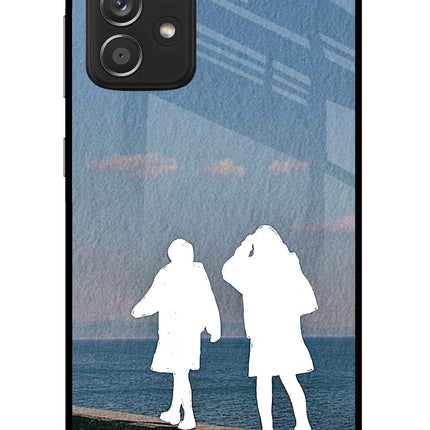 Coastal Dream Samsung A52/A52s 5G Glass Case Back Cover by Casekaro