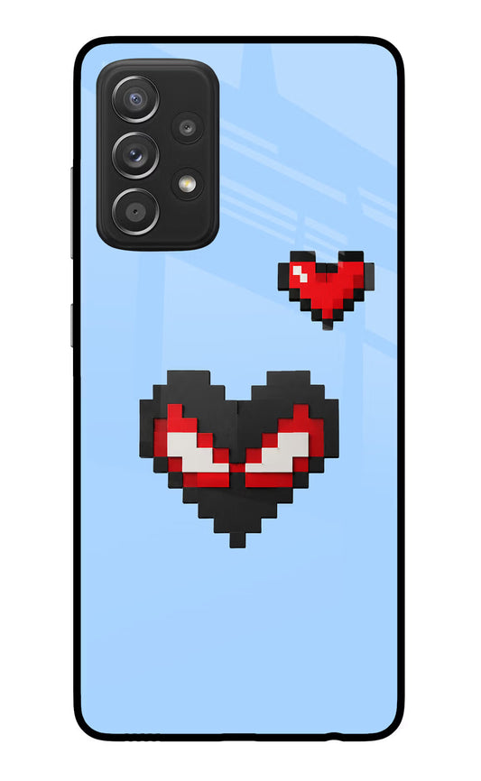 Peter Heart Samsung A52/A52s 5G Glass Case