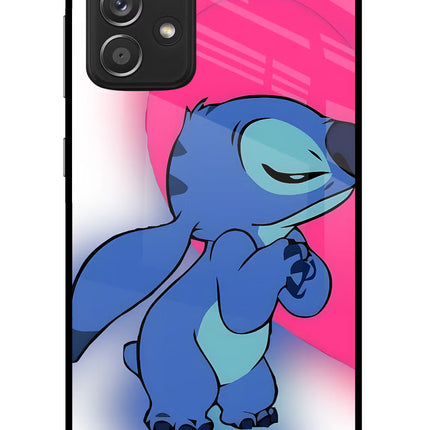 Stitch Hug Samsung A52/A52s 5G Glass Case