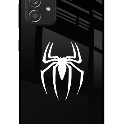Miles Symbol Samsung A52/A52s 5G Glass Case Back Cover by Casekaro