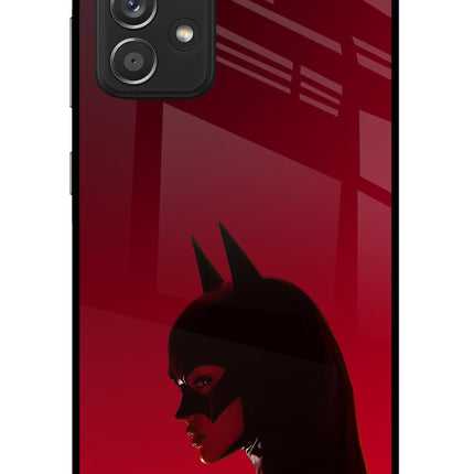 Night Thief Samsung A52/A52s 5G Glass Case Back Cover by Casekaro