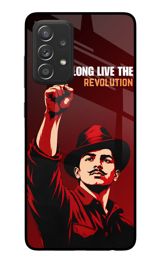 Bhagat Singh Revolution Samsung A52/A52s 5G Glass Case