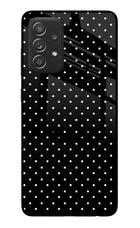 White Dots Samsung A52/A52s 5G Glass Case