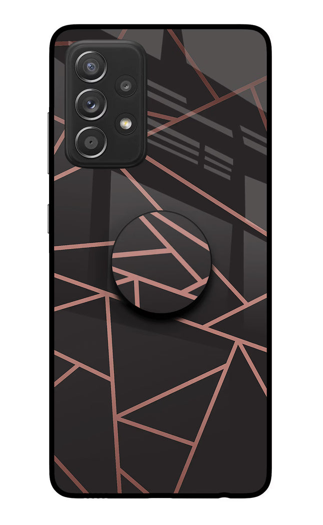 Geometric Pattern Samsung A52/A52s 5G Glass Case