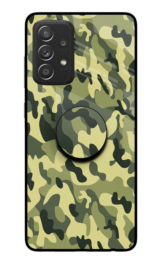 Camouflage Samsung A52/A52s 5G Glass Case