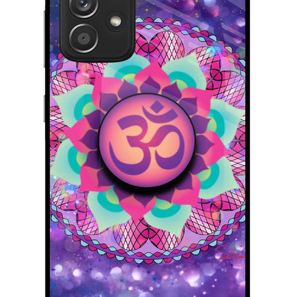 Om Purple Samsung A52/A52s 5G Pop Case by Casekaro