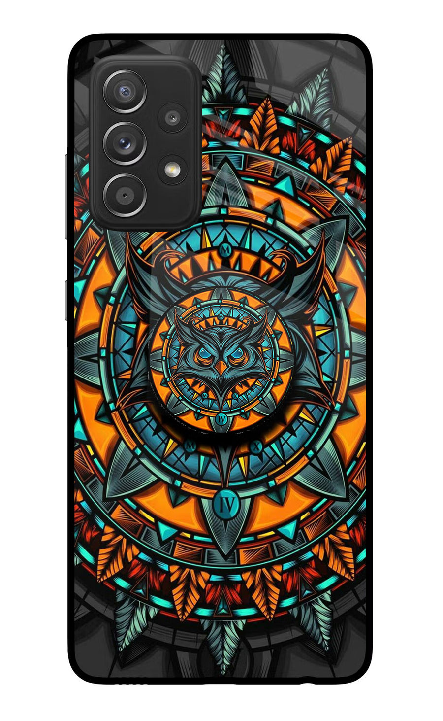 Angry Owl Samsung A52/A52s 5G Pop Case, Glass case