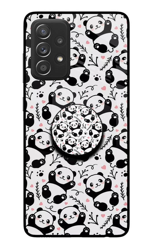 Cute Panda Samsung A52/A52s 5G Glass Case