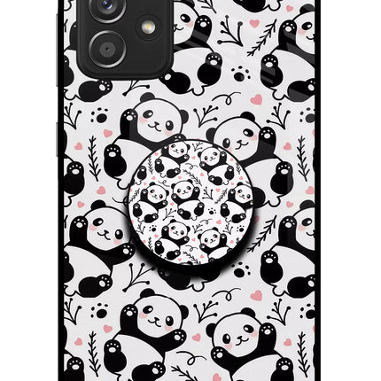 Cute Panda Samsung A52/A52s 5G Pop Case by Casekaro