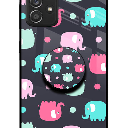 Baby Elephants Samsung A52/A52s 5G Pop Case by Casekaro