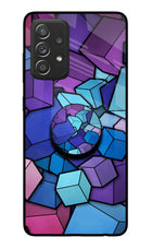 Cubic Abstract Samsung A52/A52s 5G Glass Case