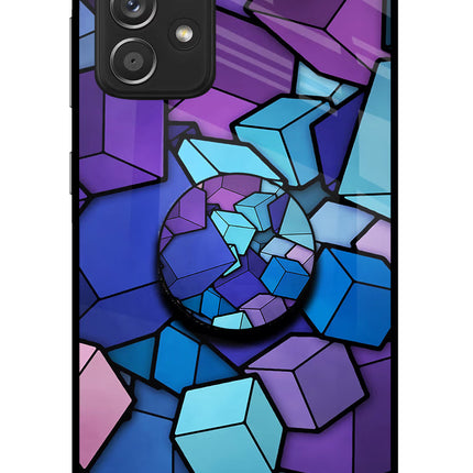 Cubic Abstract Samsung A52/A52s 5G Pop Case by Casekaro