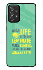 Quote Samsung A72 Glass Case