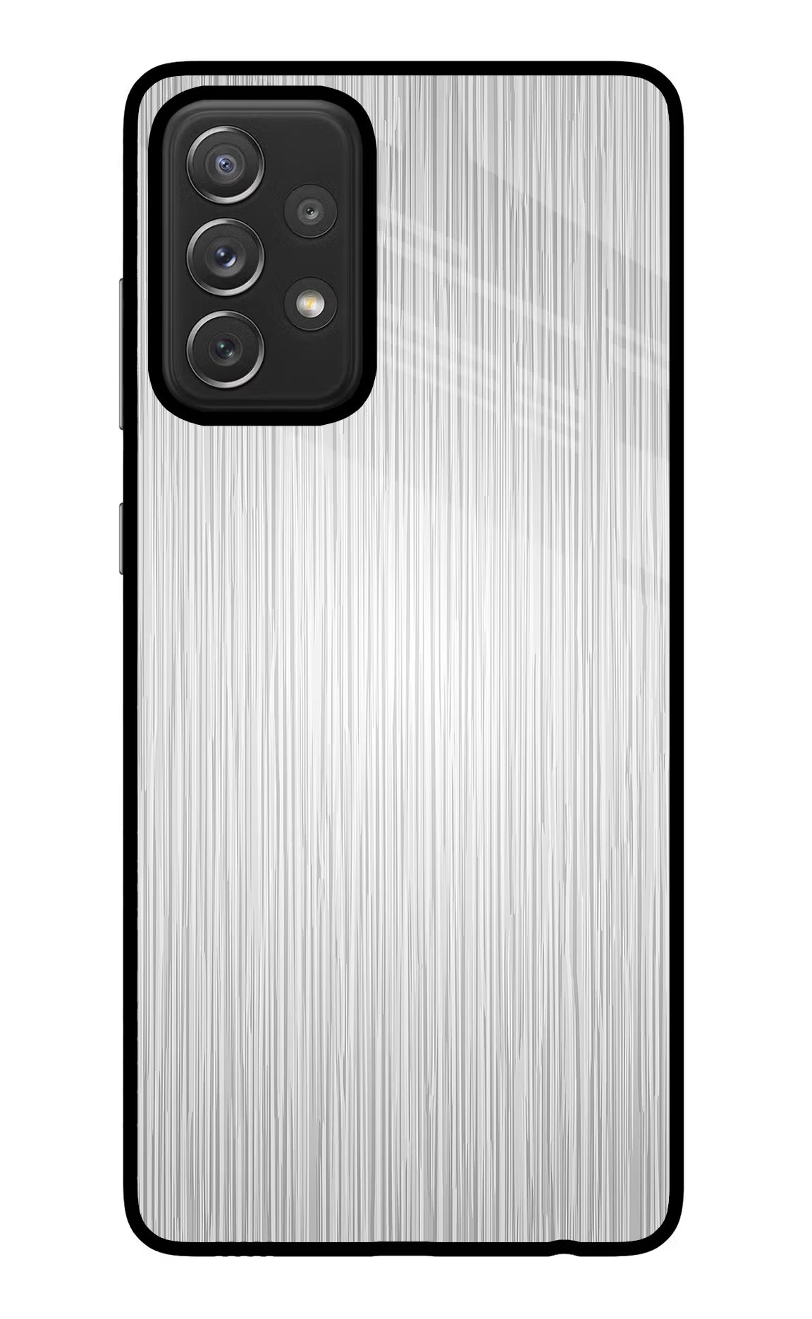 Wooden Grey Texture Samsung A72 Glass Case