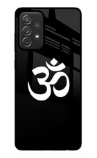 Om Samsung A72 Glass Case
