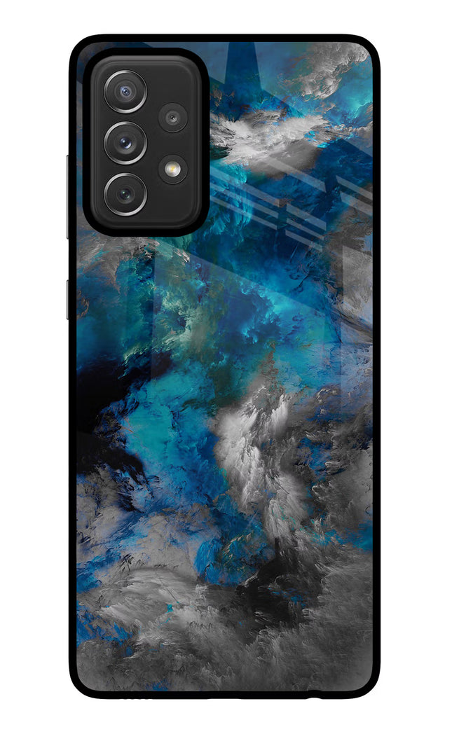 Artwork Samsung A72 Glass Case Back Cover by Casekaro