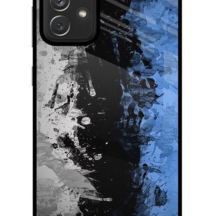 Artistic Design Samsung A72 Glass Case Back Cover by Casekaro
