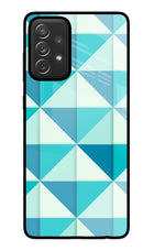 Abstract Samsung A72 Glass Case