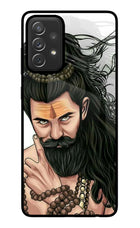 Mahadev Samsung A72 Glass Case