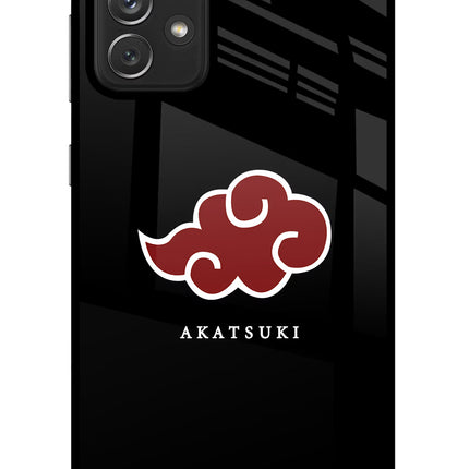 Akatsuki Samsung A72 Glass Case Back Cover by Casekaro