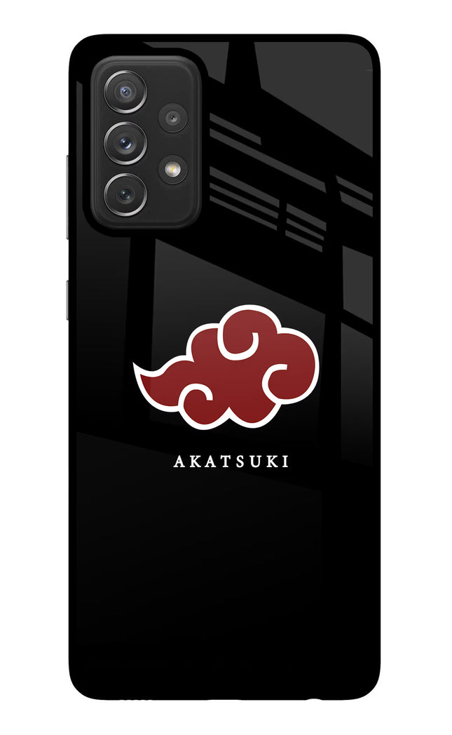 Akatsuki Samsung A72 Glass Case Back Cover by Casekaro