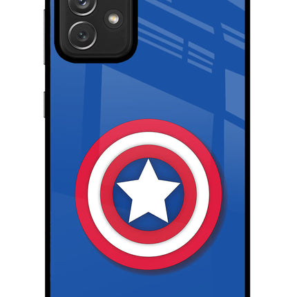 Shield Samsung A72 Glass Case Back Cover by Casekaro