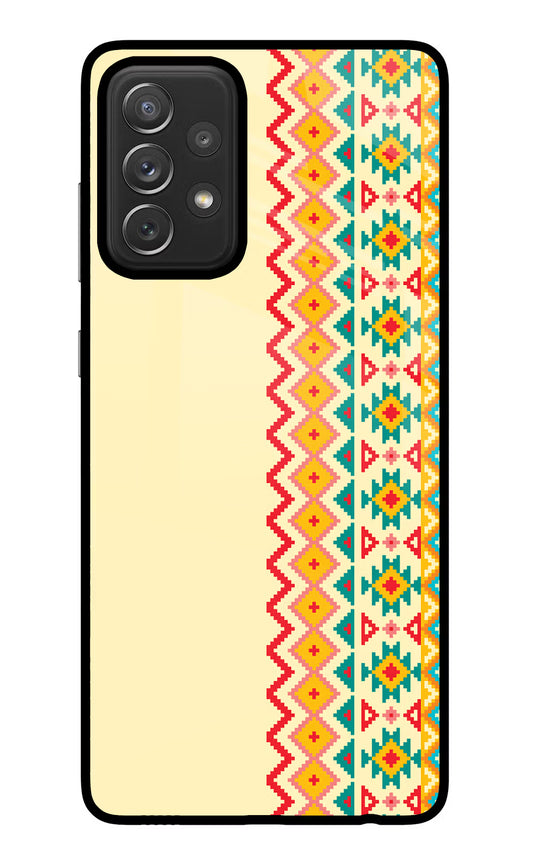 Ethnic Seamless Samsung A72 Glass Case